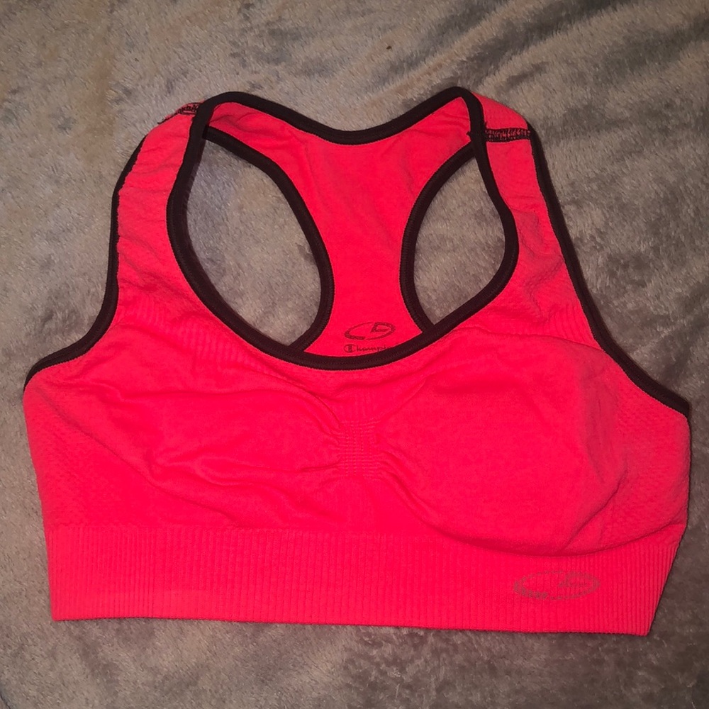 champion neon sports bra
